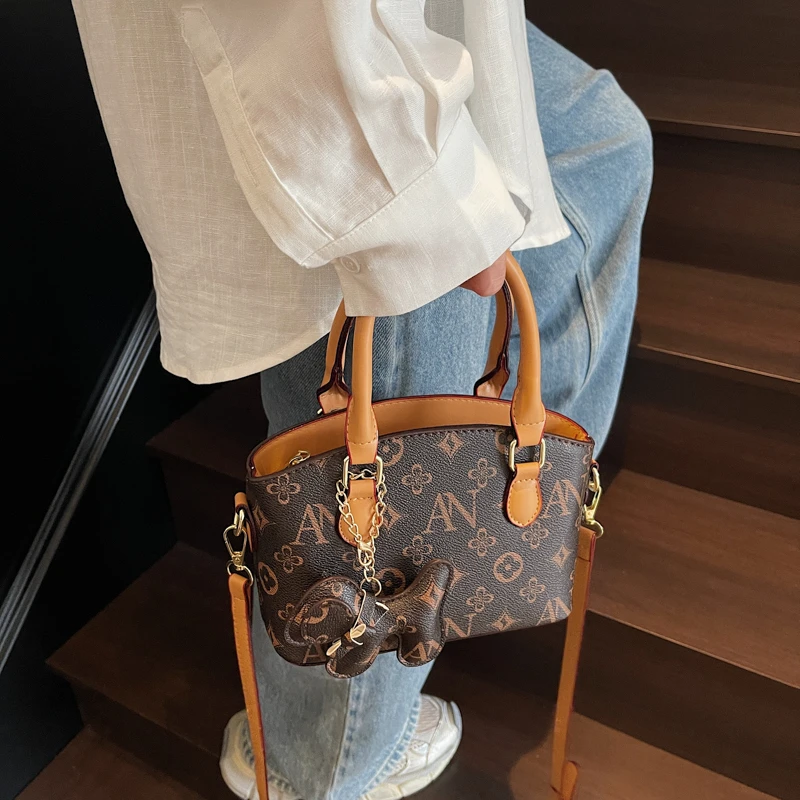 

Стильная высококачественная минималистичная сумка через плечо для женщин, элегантная кожаная классическая парижская мода, большая вместимость