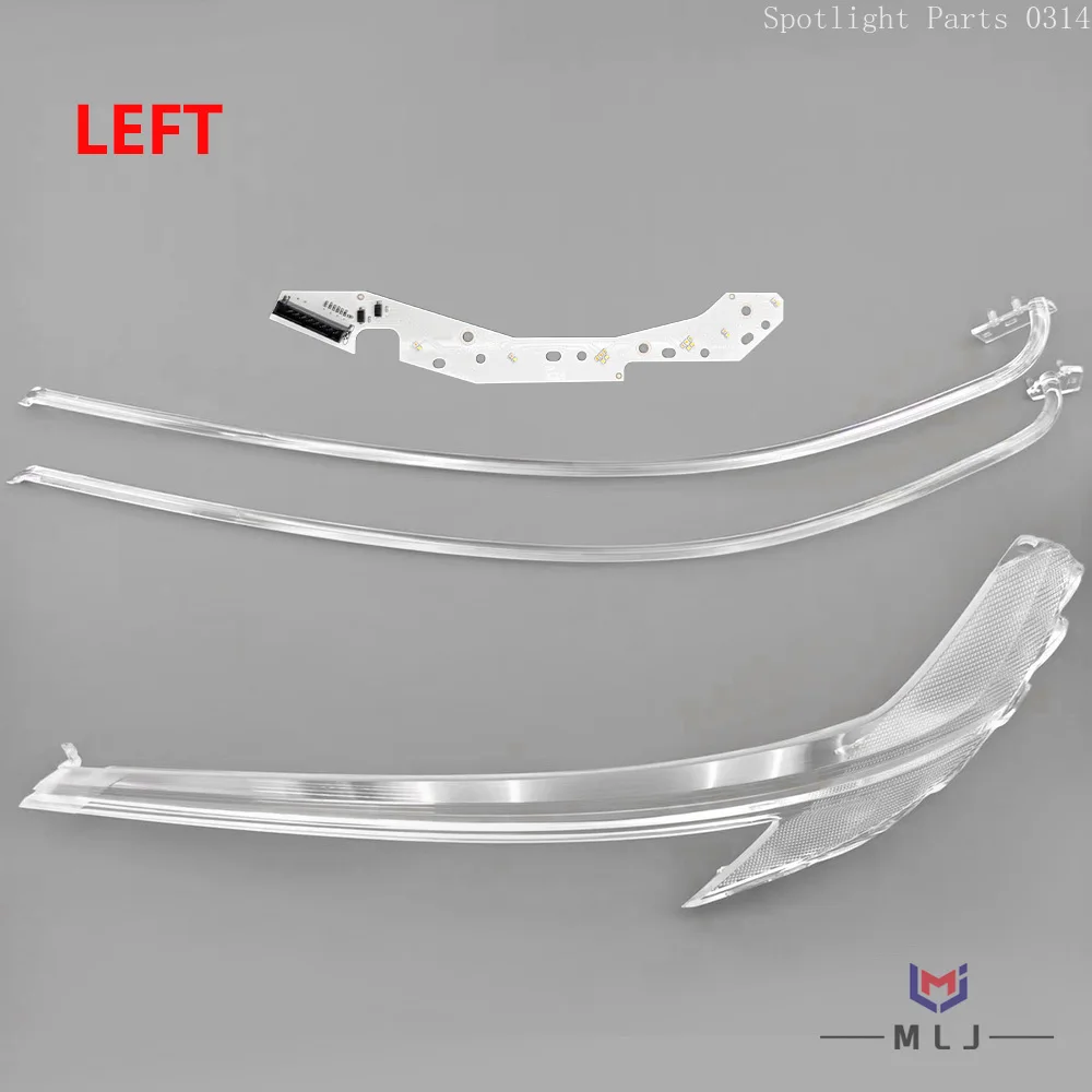 For Volvo V40 2017-2019 Front Headlight White Light DRL Light Source Chip Lamp Tube Light Guide Strip Angel Eye Ballast Module - view 4