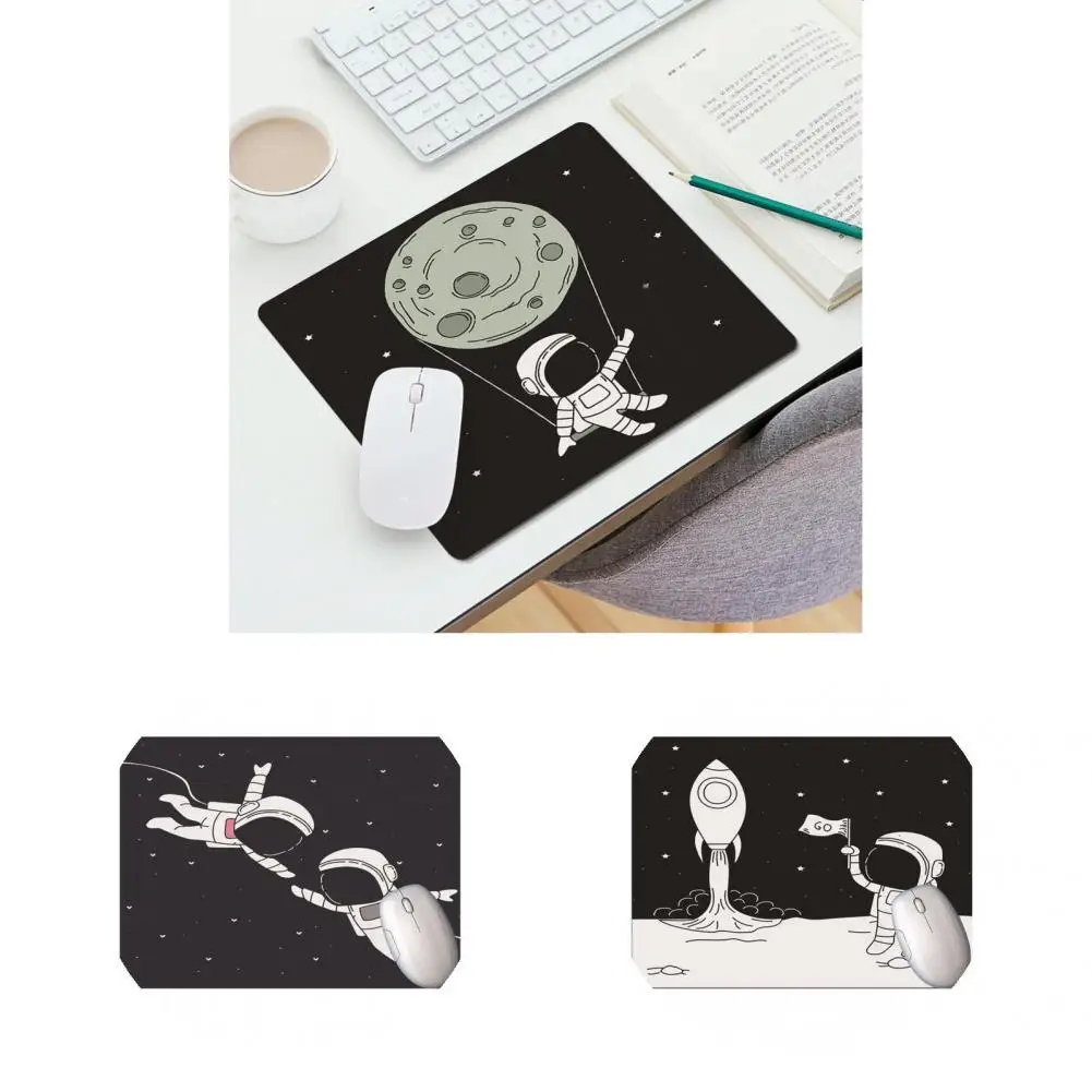 Коврик-для-мыши-Легкий-резиновый-нескользящий-коврик-для-мыши-практичный-креативный-Космос-астронавт-клавиатура-Коврик-для-мыши
