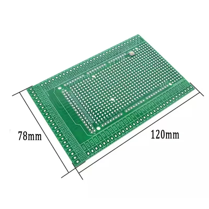 Kit de carte de blindage de nuit pour Ardu37Mega 2560 / Mega2560 R3, borne à vis prototype PCB double face compatible avec MEIncome 2560