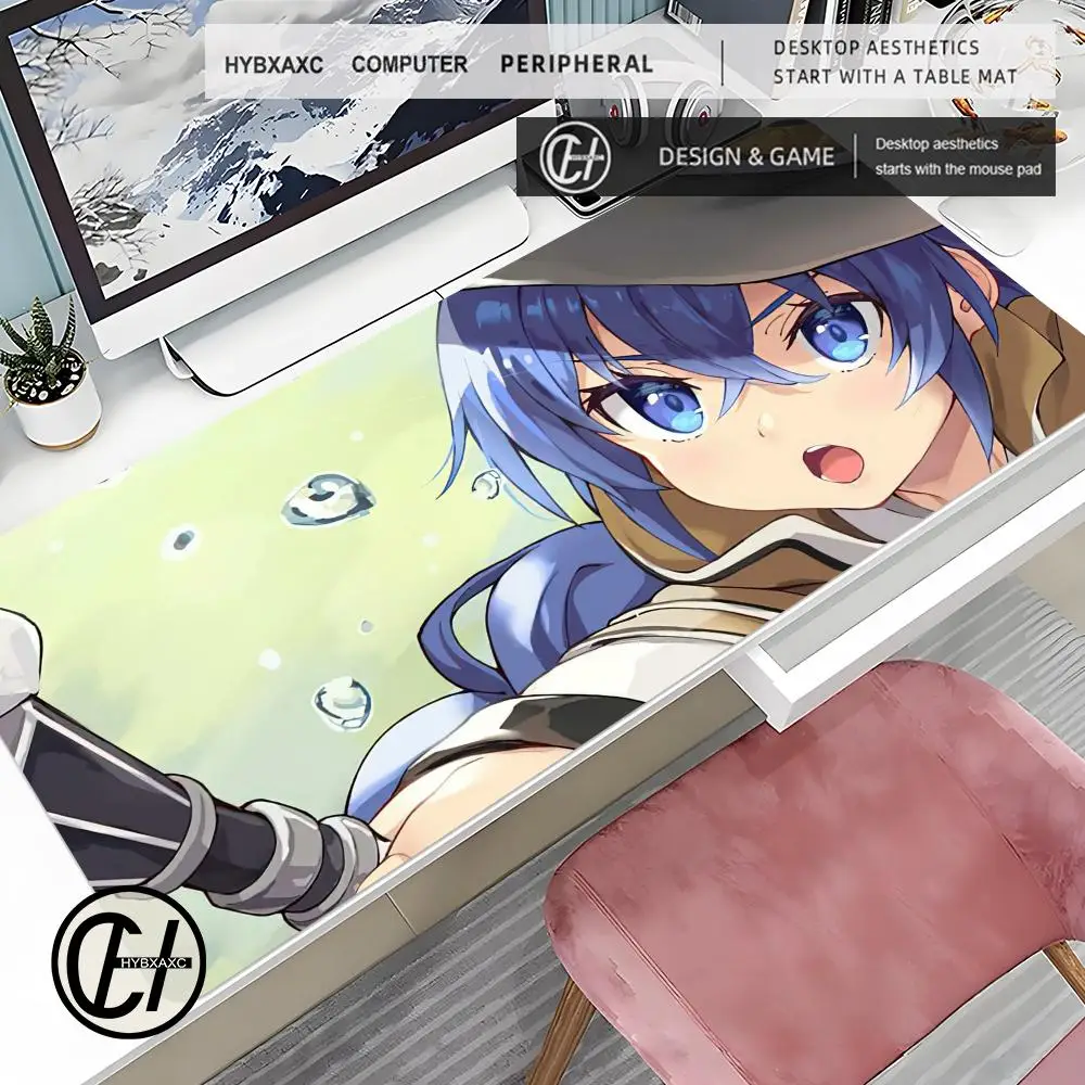 

Himekawa Yoshino Mouse Pad 80 ×30 Cute HD Desk Pad Extended Gaming Keyboard Mats Large 90x40cm XXL Gamer Mousepad
