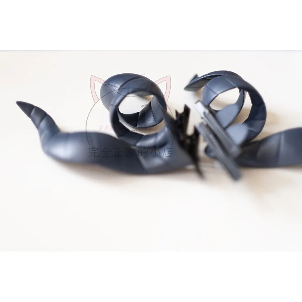 Sorasaki Hina Horns Game Blue Archive Cosplay Props Headwear with Hair Clips Halloween Christmas Costumes Accessories for Adults