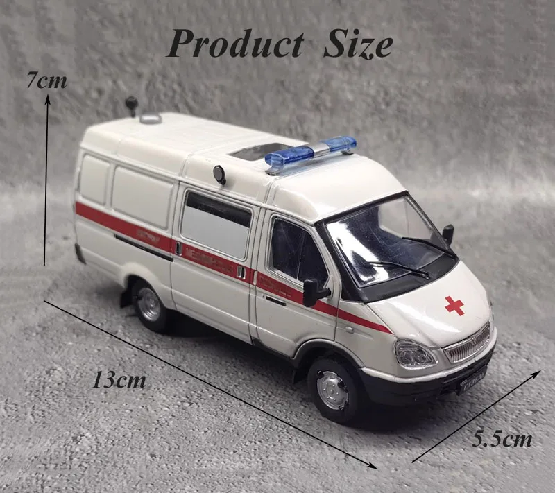 1/43 Liaz Ambulance Alloy Metal Model Toys Car Diecast Collections Vehicle For Children Gifts