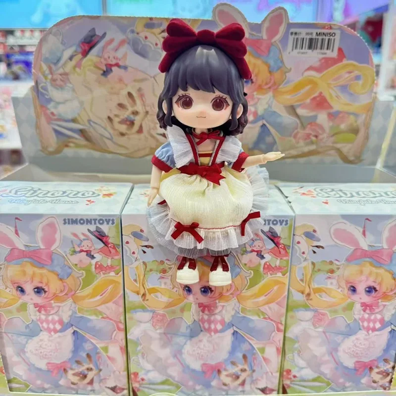 

Miniso Liroro слепая коробка сказки коттедж шарнирная серия кукол фигурки фигурка настольные украшения милые игрушки подарок