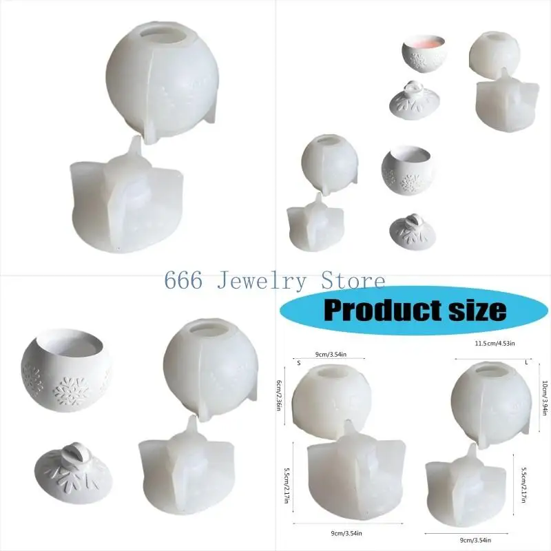 

F2TD Гибкая DIY Snowflake Sphere Plom