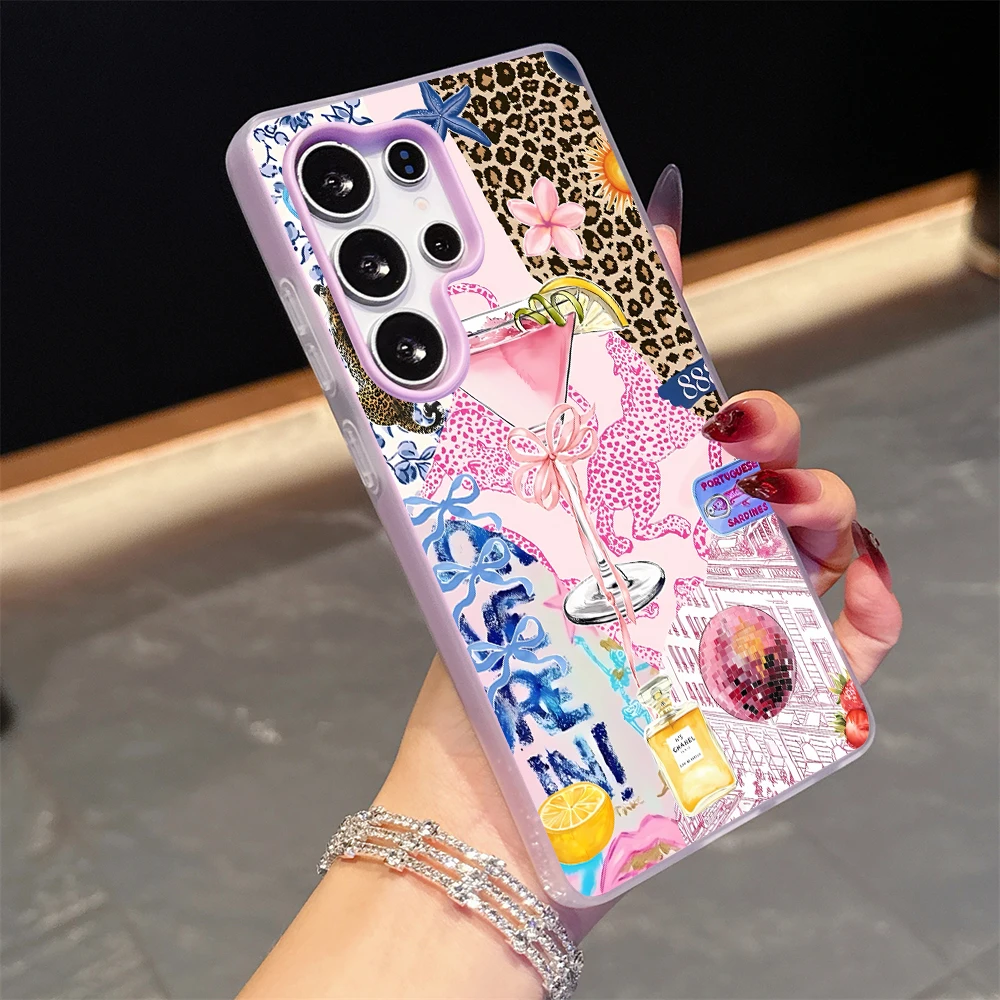 Für Samsung Galaxy S21 S26 S25 S24 S23 S22 Ultra Plus FE Hülle Künstlerische Retro-Collage-Cover für A37 A36 A54 A55 A56 Drop Funda – Detail 9