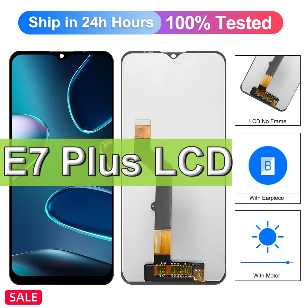 

6.5'' E7 Plus Display for Motorola Moto E7 Plus LCD Display touch screen Digitizer Assembly For Moto E7 Plus XT2081-1 XT2081-2