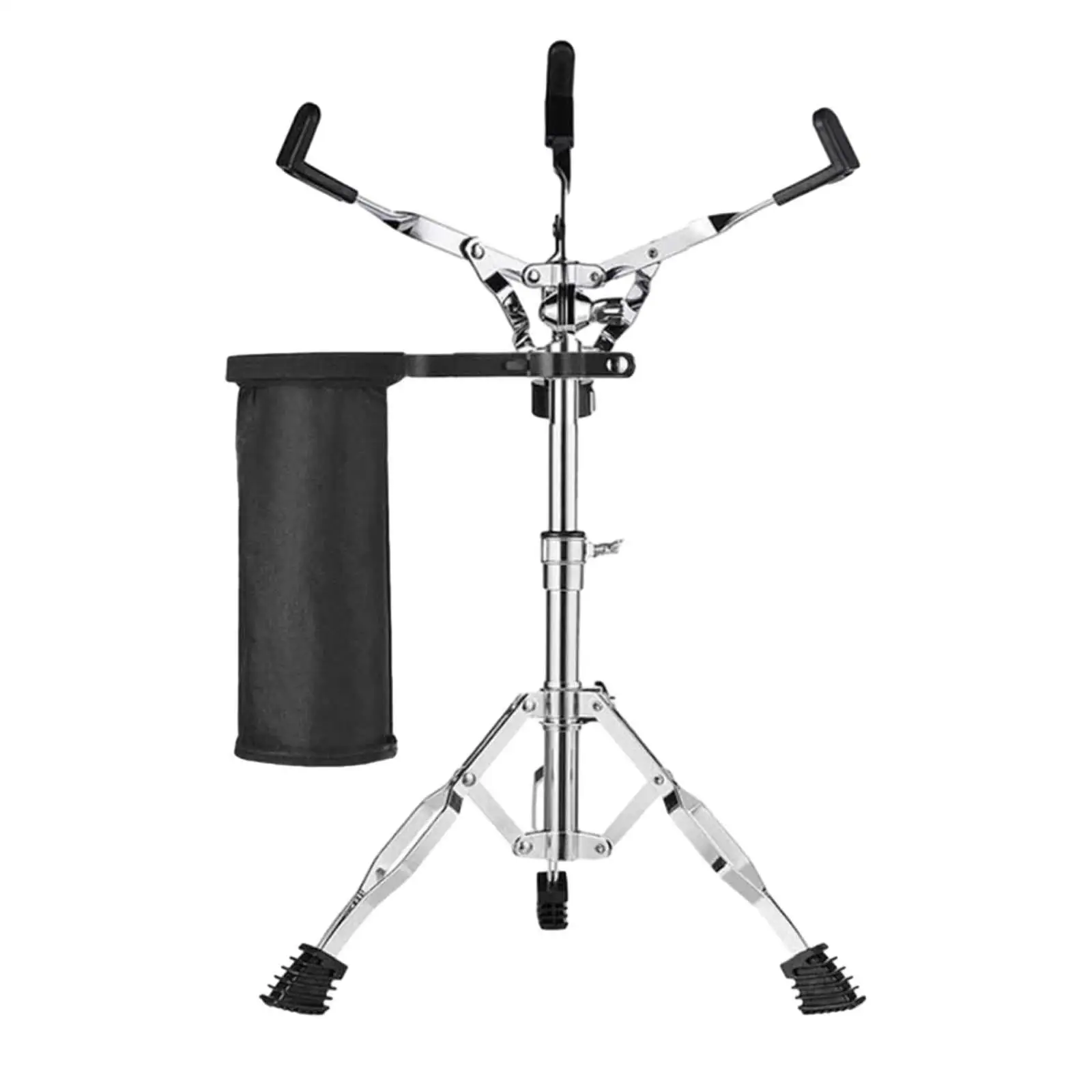 Snare Drum Stand Nonslip Hardware for 12'' to 14'' Percussion Practice Pad Stand for Concert Music Room Studio Stage Practice