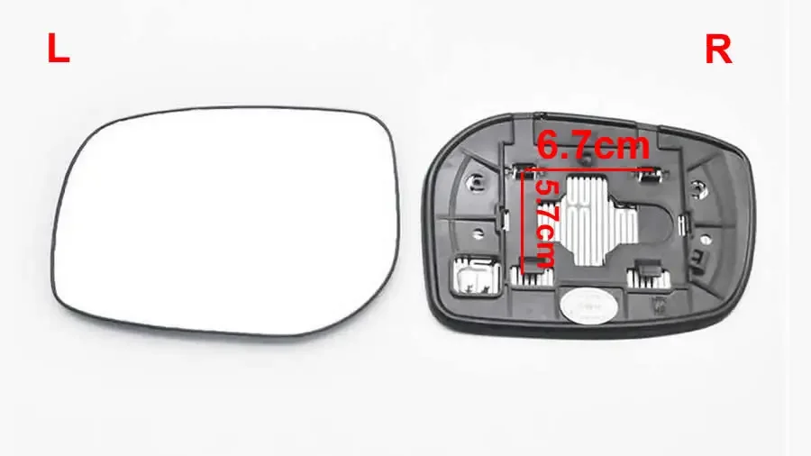 Car Mirrors For Toyota Camry 2006 2007 2008 2009 2010 2011 Car Accessories Side Mirror Lens Door Wing Mirrors Glass with Heating