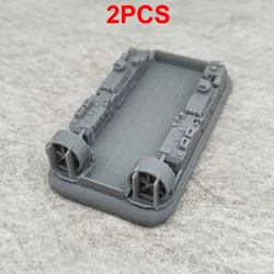 2PCS 1/700 1/350 Scale LCAC Landing Craft Model Simulation Resin Boat Length 3.83cm 7.65cm DIY Parts for Sand table Interaction