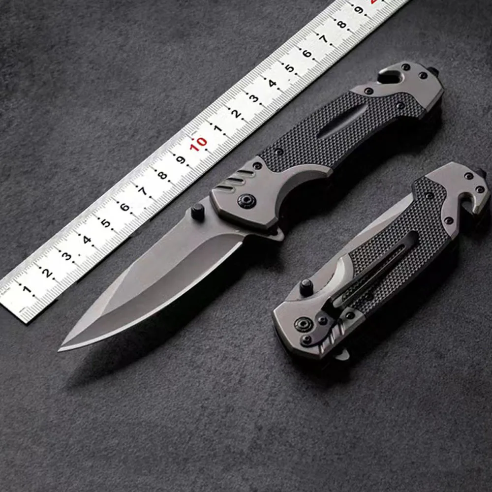 CNC Cutting Folding Knife Survival Military Tactical Knife Camping Equipment EDC Multitool Cutter Jackknife Tourist Pocket Knife