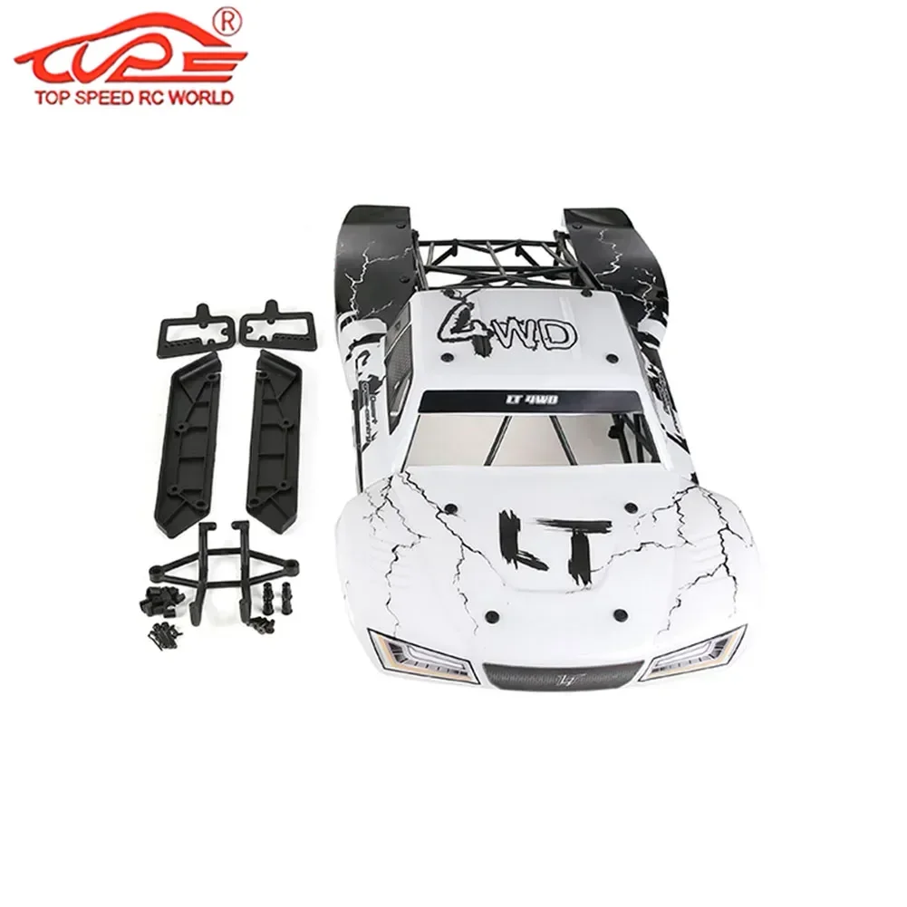 Carro Corpo Shell Conversão com Kit de gaiola, Atualização modificada, RC Car, Hpi Rofun Rovan KM Baja 5T 5SC, LT Peças do caminhão, 1/5 Escala