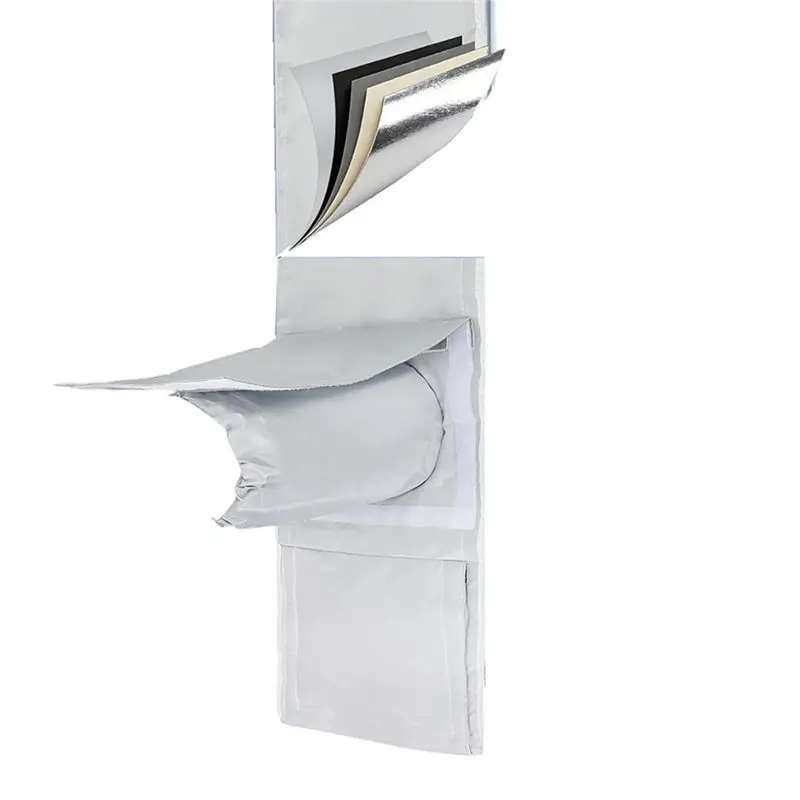 AT28-Portable AC Window Seal Kit For Sliding Windows, Dual-Hose Compatible, 11X64inch / 28X162cm