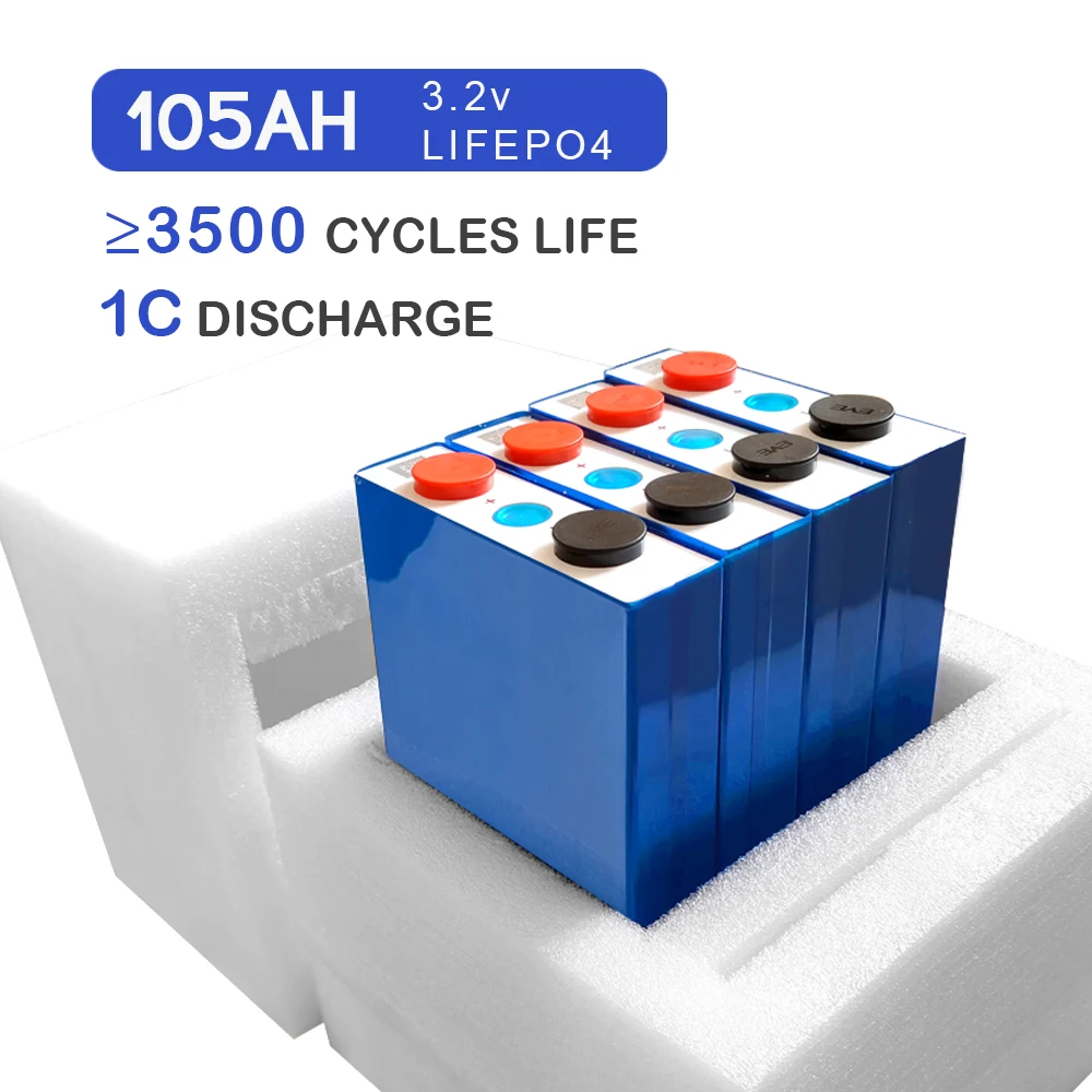 Lifepo4 105AH 120Ah 135Ah 150AH 160AH 163AH Lithium Ion Batteries Grade A 32V 12V 3.2V Catl Lifepo4 120 105 135 Ah Battery Cell