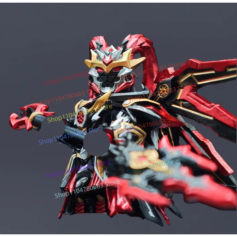 

Строительные блоки MOC, мини-фигурка, бронированный Лу Бу, воин, мультфильм, аниме, сборная модель, игрушка-дисплей, детский подарок, доспехи