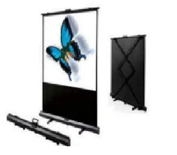 For Portable floor up projector screen portable 16:9 100 inch