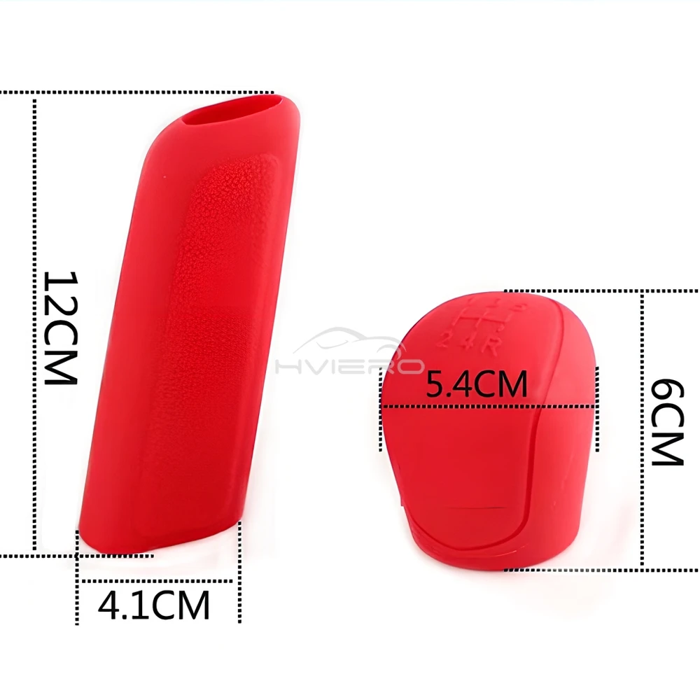 Car Hand Brake Covers Soft Auto Manual Silicone Shift Glove Gear Head Knob Cover Handbrake Sleeve Case Skin Protector Universal