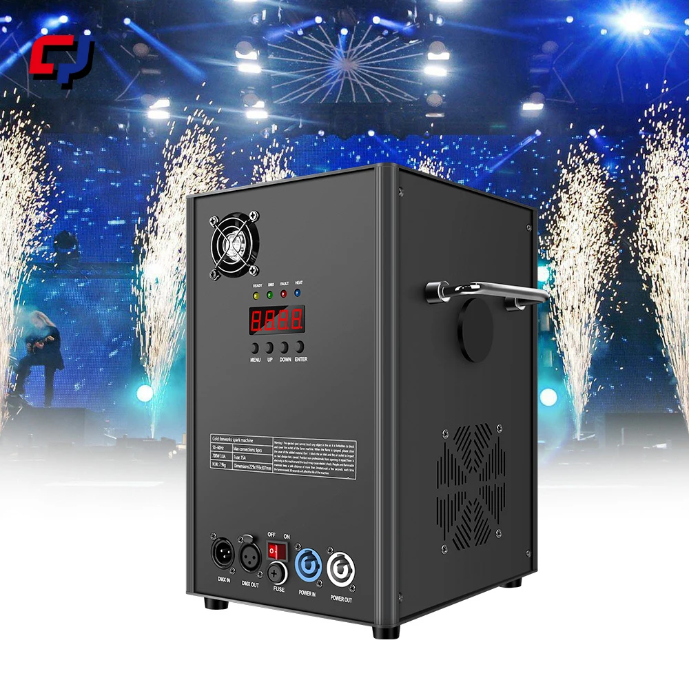 

700W 500W Outdoor Wedding Fireworks Machine DMX Remote Control Stage Cold Fireworks Machine Spark Machine For DJ Disco Perform