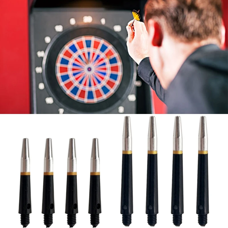 Nylonowy i aluminiowy wałek do darta, plastikowe akcesoria do darta, 45 mm, 35 mm, 2BA, obrót o 360 stopni, 4 szt.