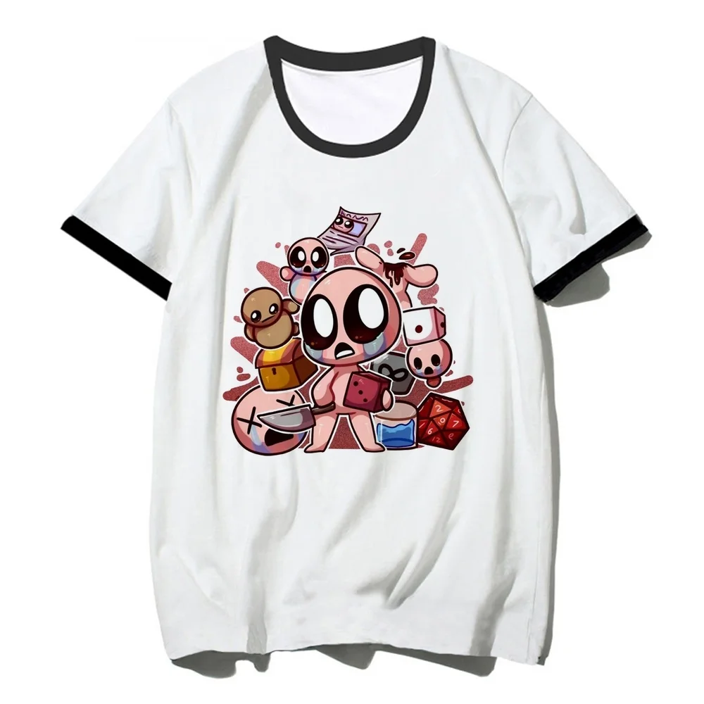 the Binding of Isaac t shirt girl meme kawaii Psychedelic dollette summer t-shirt alternative  streetwear japan gyaru funny