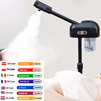 750ML Professional Facial Steamer, Adjustable Skin Care Equipment, Nano Atomization Steamer for Salon Beauty and Spa Shop