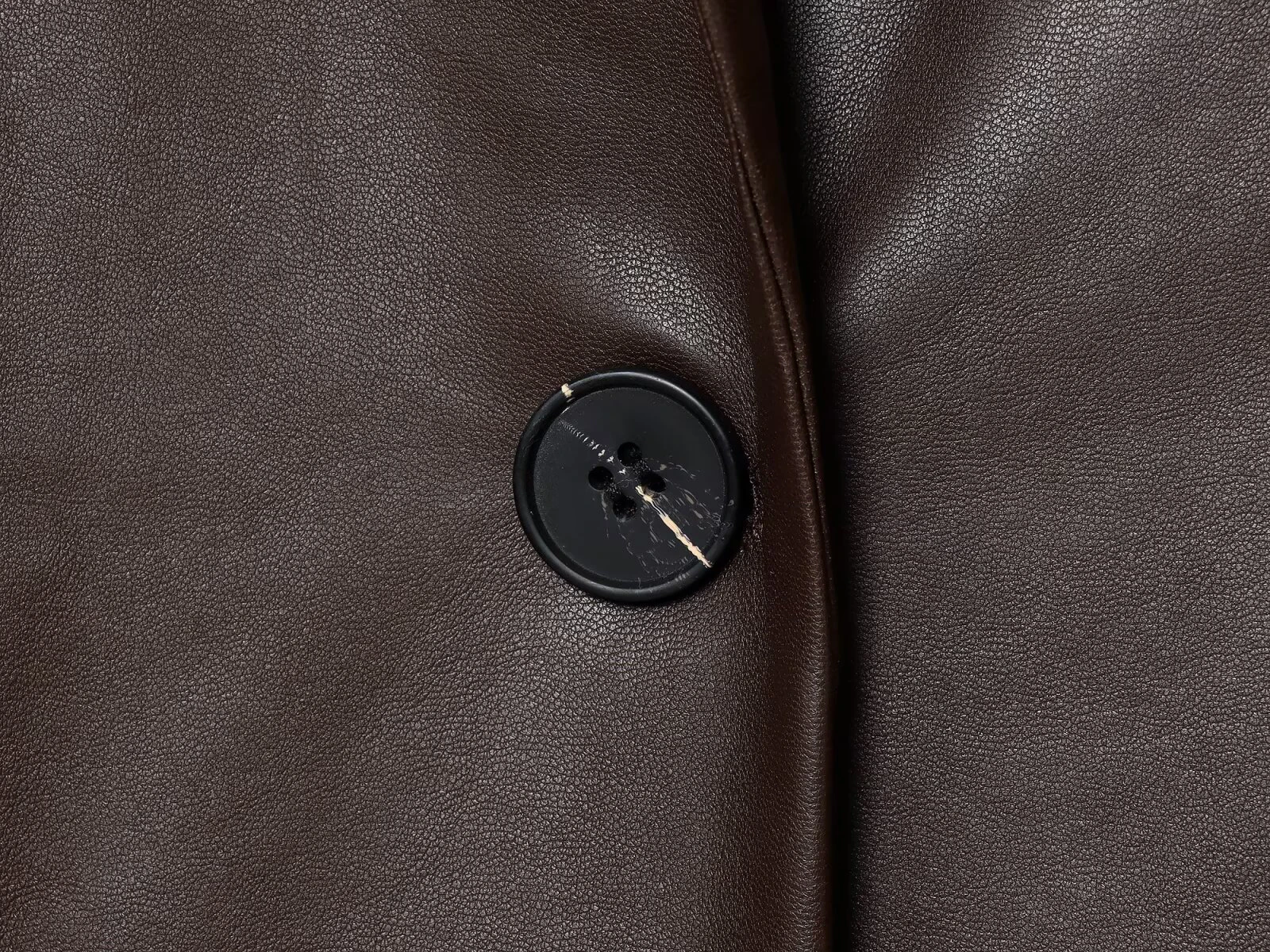 DEEABAE 秋の新作婦人服 欧米風おしゃれなゆったりストレートレザー風スーツジャケット