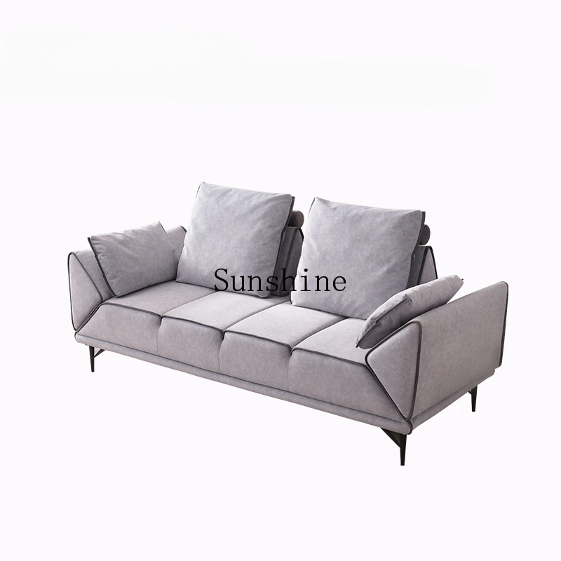 

Fabric sofa Nordic modern simple sofa bed folding dual-purpose multi-functional guest furniture