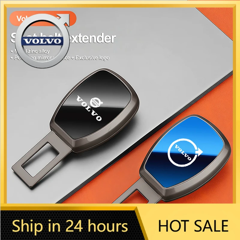 

Steering Covers Car Seat Belt Extender Seatbelt Lock Buckle Clip Plug For Volvo XC60 XC90 XC40 V90 V60 V40 XC70 V50 S60 V70 S90