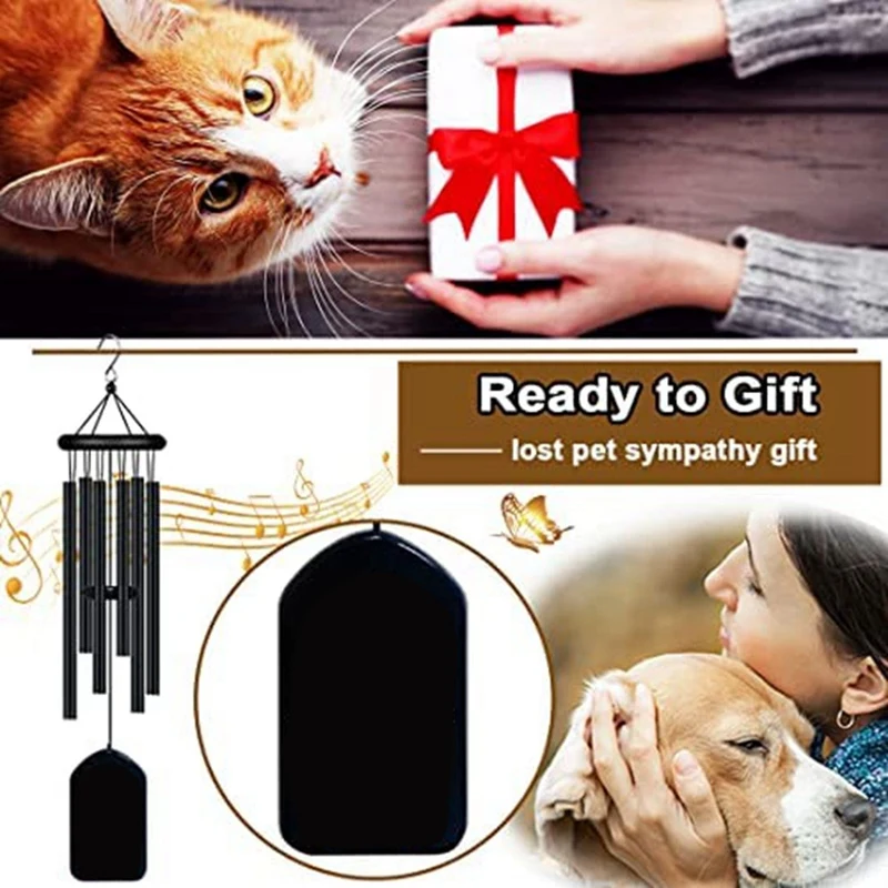 【Popular】Pet Memorial Wind Chimes,Pet Remembrance Gift In Memory Dog Passing Away,Bereavement Windchime For Loss Of Memorial