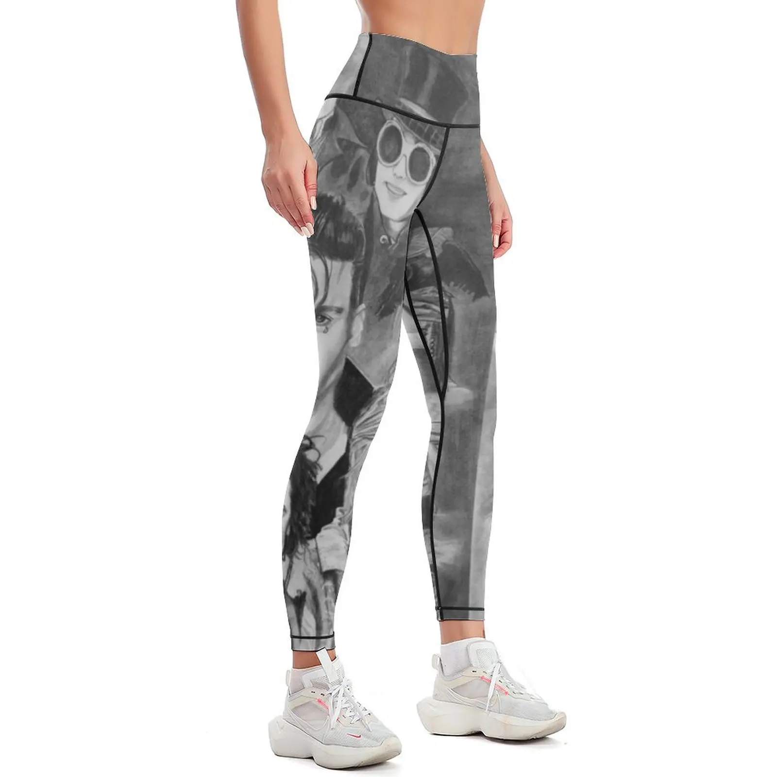 The Depp of Characters Leggings gym top Sports pants for push up legging sporty woman gym Womens Leggings