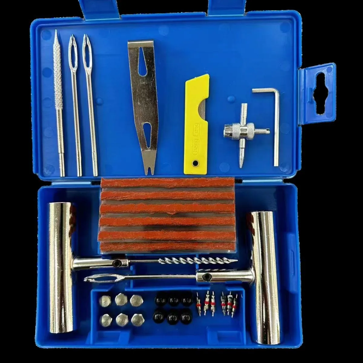 

Набор заклепок для ремонта бескамерных шин — инструменты для экстренного ремонта проколов для автомобилей, грузовиков, мотоциклов и велосипедов