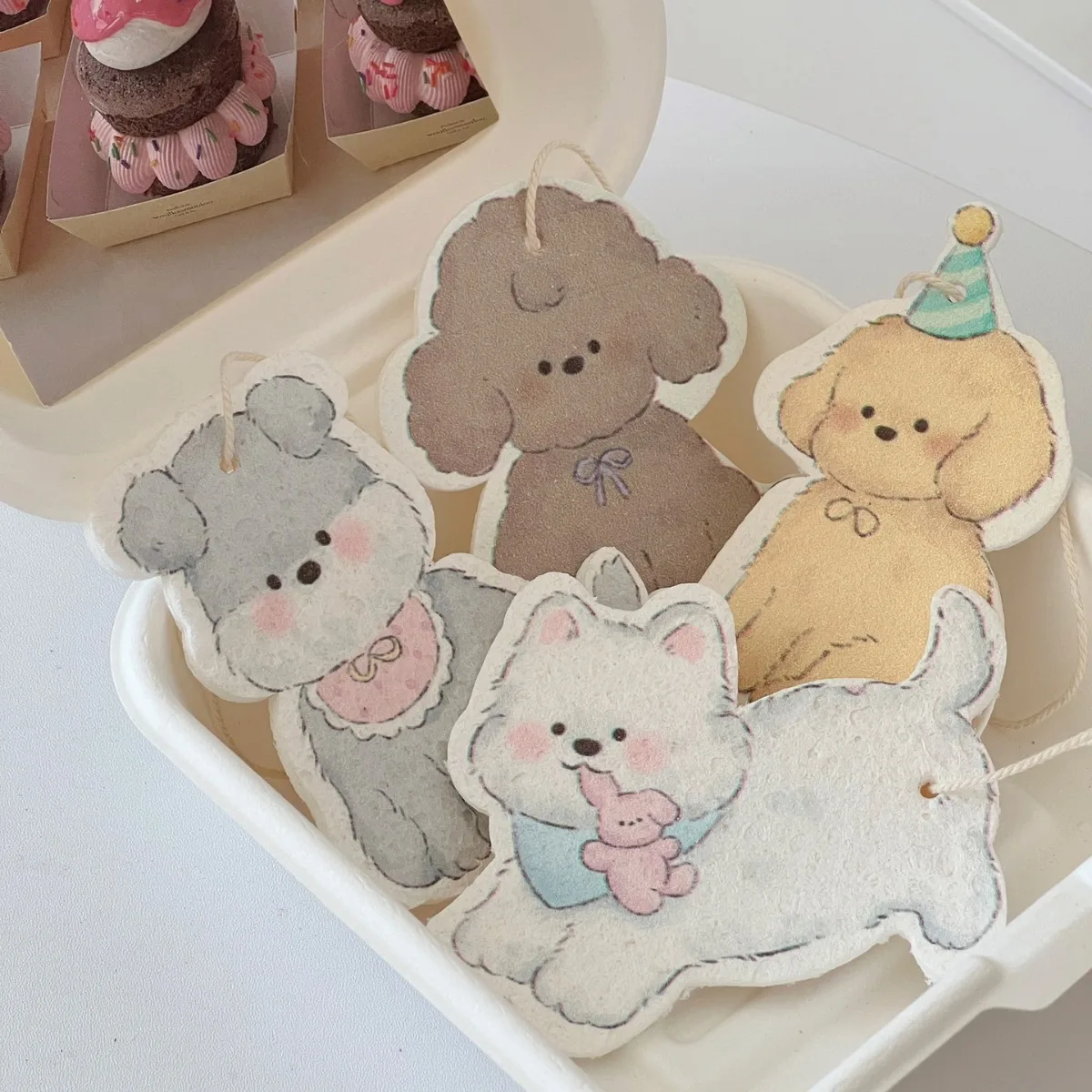 4PCS Wood Pulp Spon…