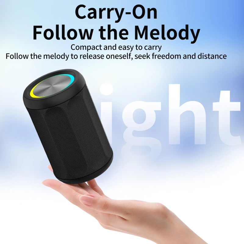 SOTAMIA 2 uds negro nuevo paño envuelto pequeño cañón de acero Bluetooth Audio portátil Mini altavoz Subwoofer de Audio