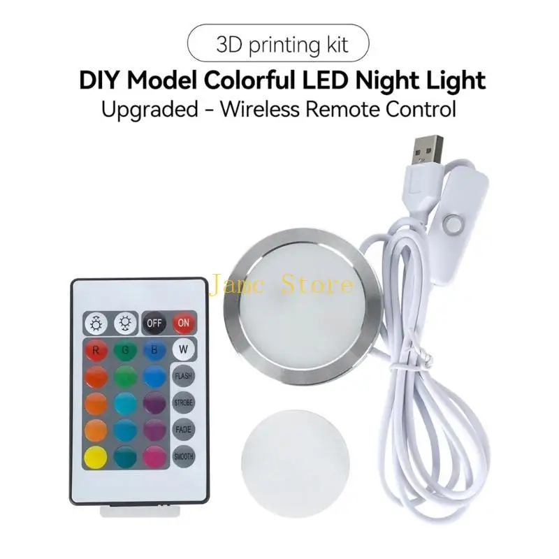 LX0B For Lab Led Lamp Hardware LED Light Led Light Parts DIY Model Printing Part for Personalize Home Decors