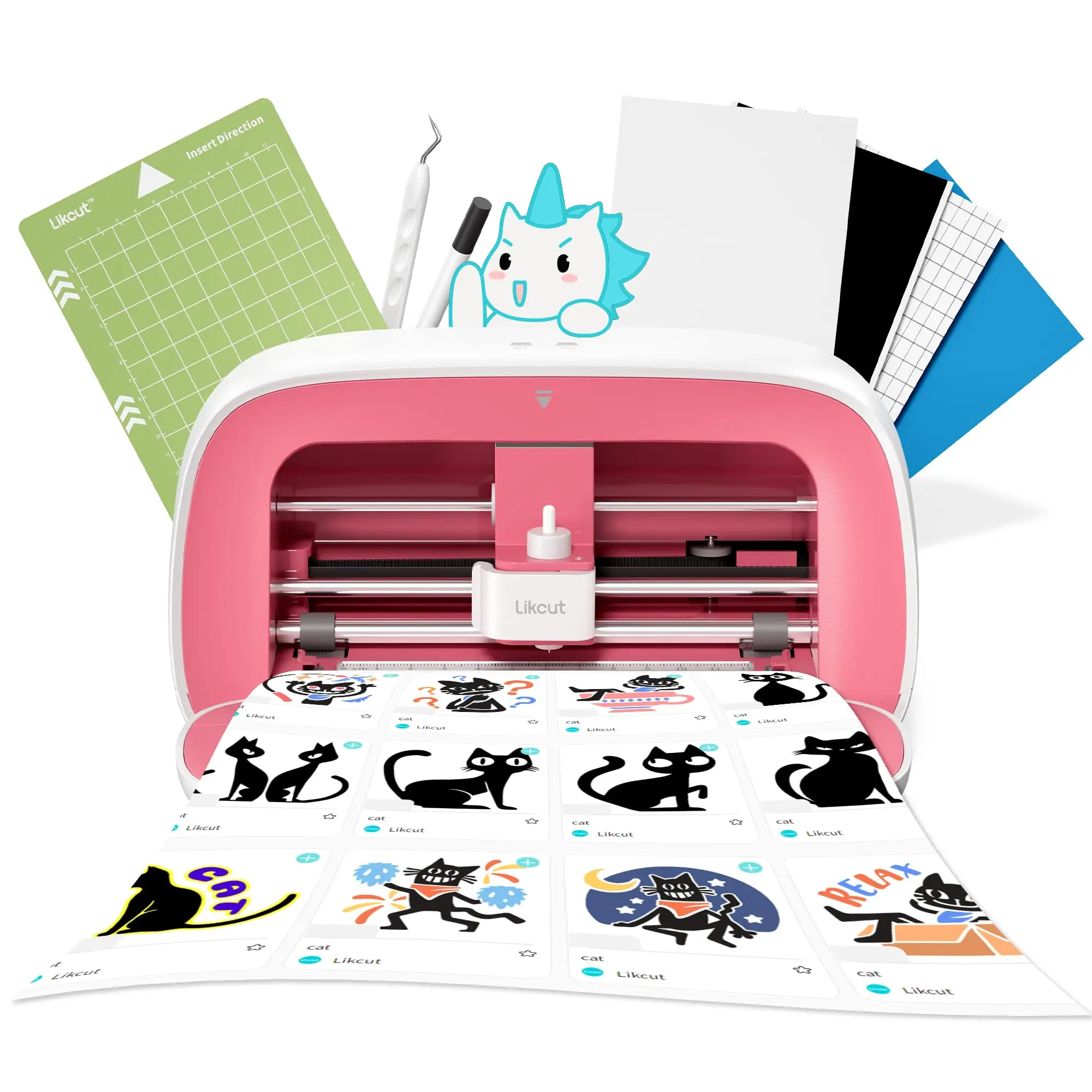 Likcut S501 DIY Portable Smart Cutting Machine Vinyl Cutter for 