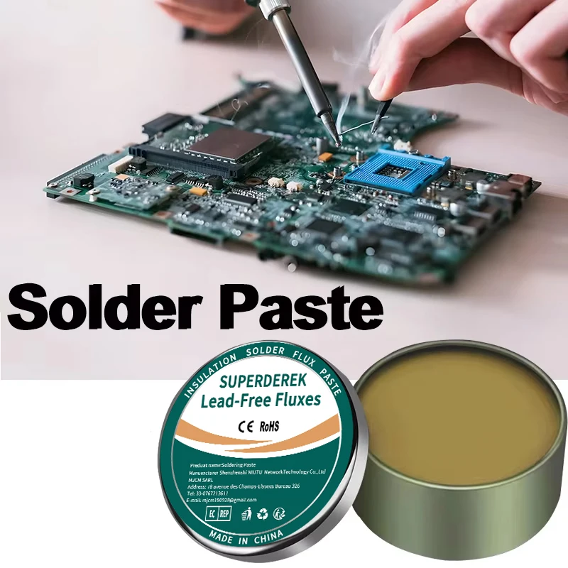 

35-300g Welding Flux Rosin Soldering Flux Lead-Free Soldering Flux Paste for Chip PCB Motherboard Soldering Flux Paste