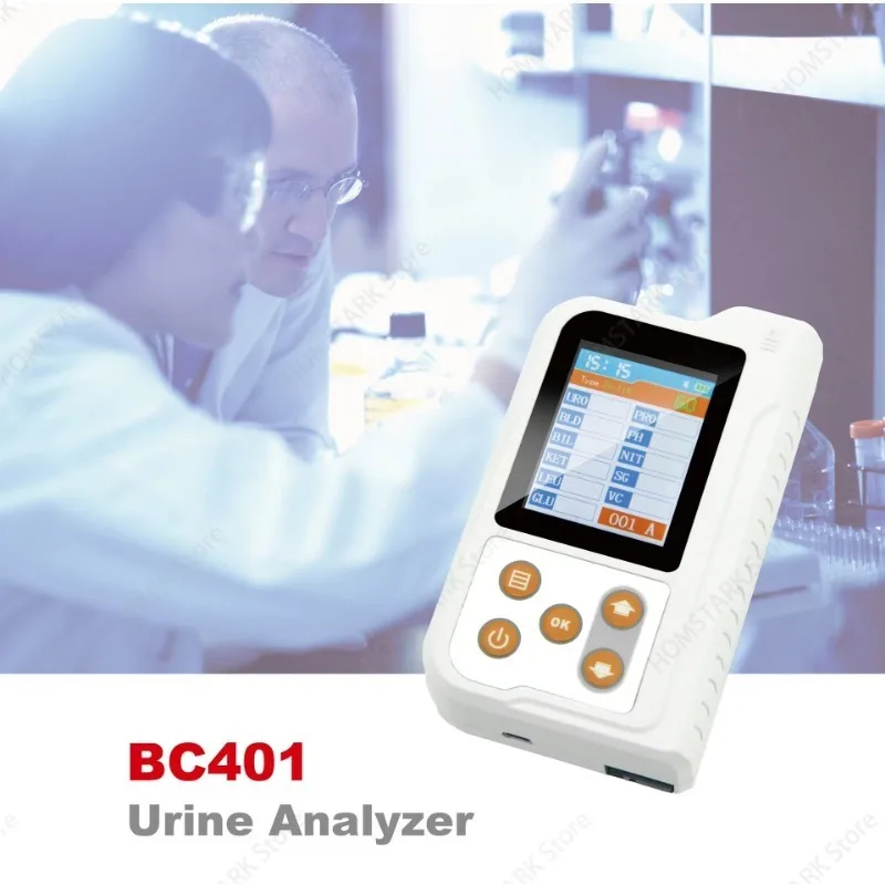Mini Portable Automated Urine Analyzer BC401, 60 Test Speed Urine Tester for Clinical Laboratory Testing