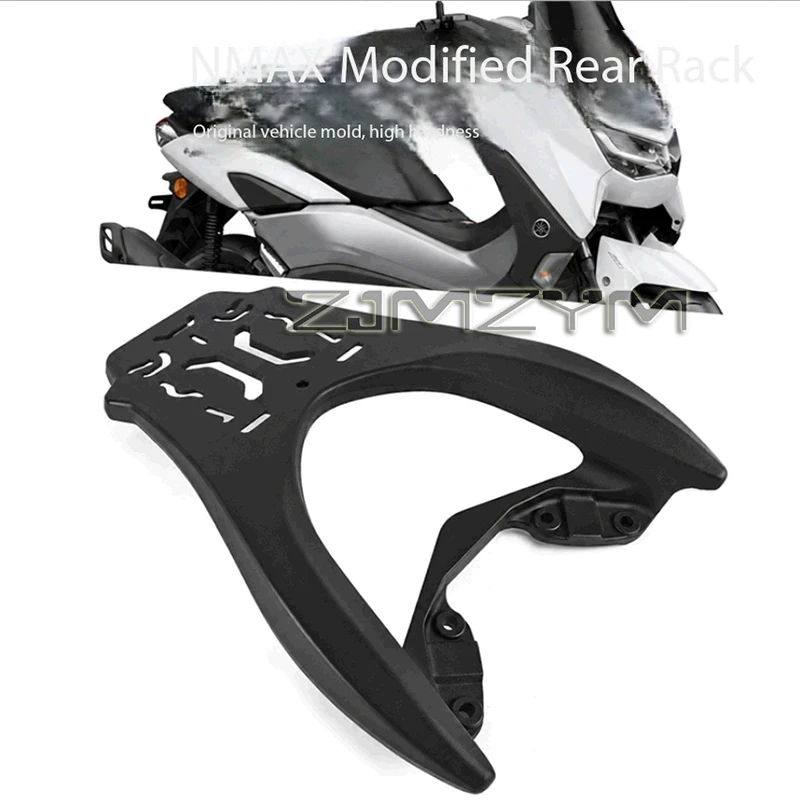For Yamaha NMAX155 2020-2026 Thickened Aluminum Alloy Rear Luggage Rack Tail Box Bracket No Sag Motorcycle Refit Accessories