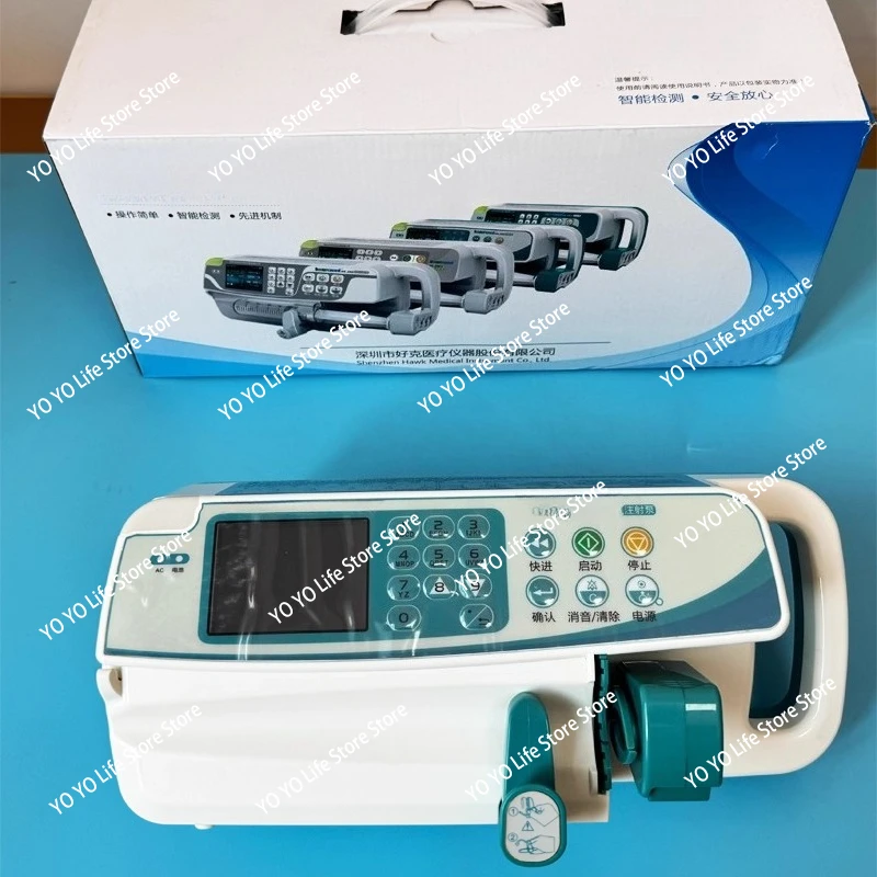 single channel injection pump micro injection pump English operating system of pet infusion pump NEW HK-400
