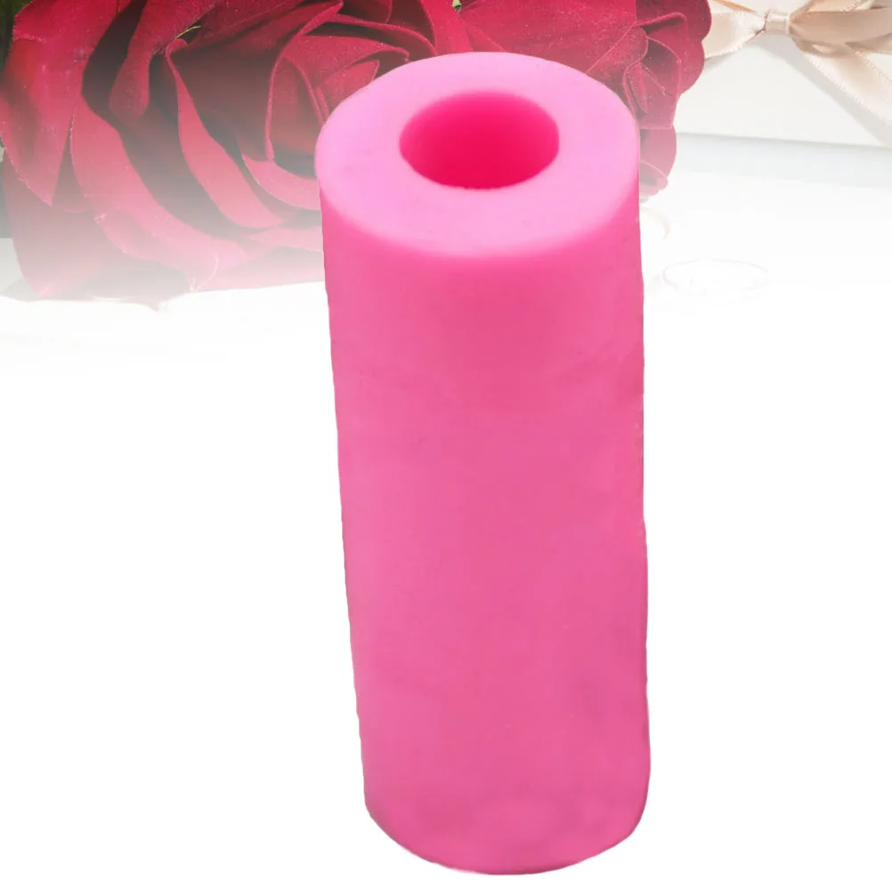 

3 D Chocolate Mold Lipstick Silicone Baking Three-dimensional Fondant Molds 3d Pink DIY Cake