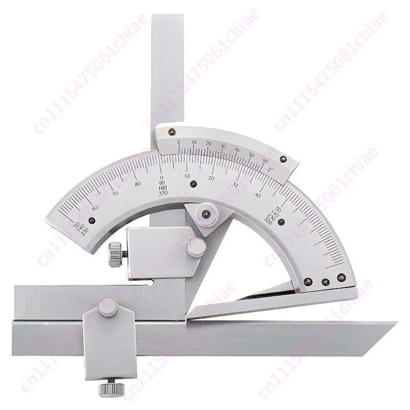 0-320 Degree Vernier   Ruler Protractor Angle Ruler 0-320 Measurement Angle Meter
