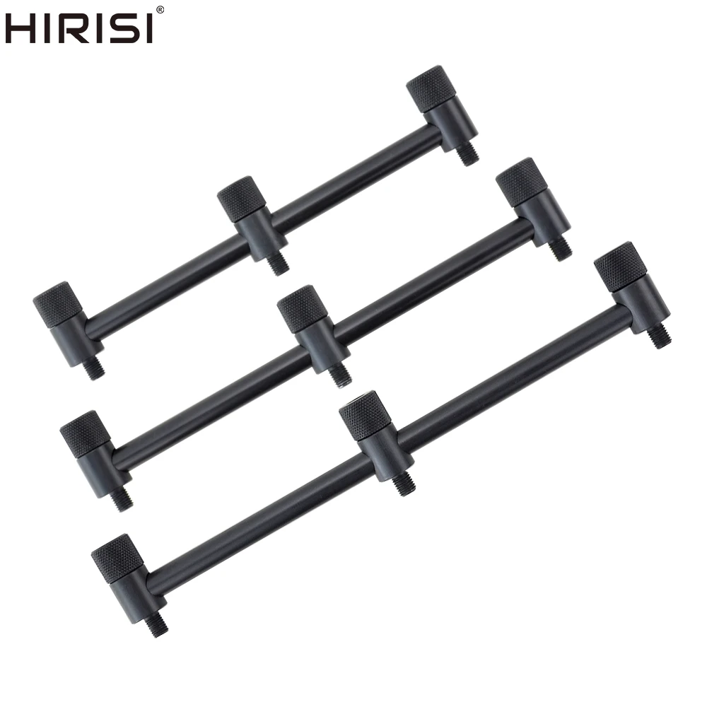 Hirisi 1 piece Carp Fishing Aluminium Buzz Bars for 3 Rods Fishing Rod Support Holder