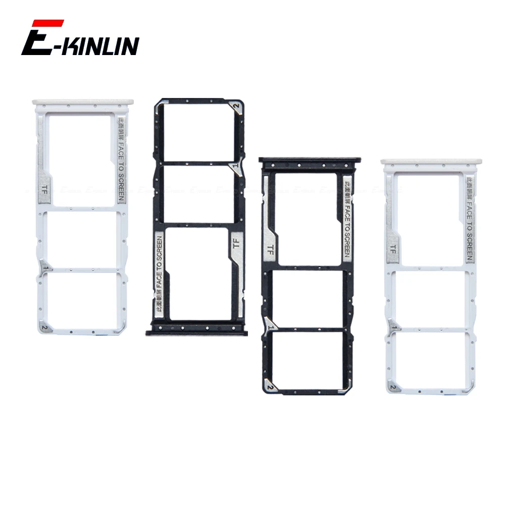 Sim Card Tray Socket Slot Reader Adapter For XiaoMi Redmi A1 A2 Plus A3 Pro A3x Micro SD Card Holder Connector Container Parts