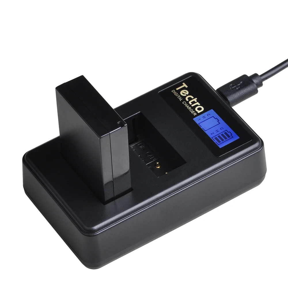 Аккумулятор 1200 мАч LP-E12 LPE12 + двойное зарядное устройство с ЖК-дисплеем для камеры Canon PowerShot SX70HS, EOS M, EOS M2, M10, M50, M100