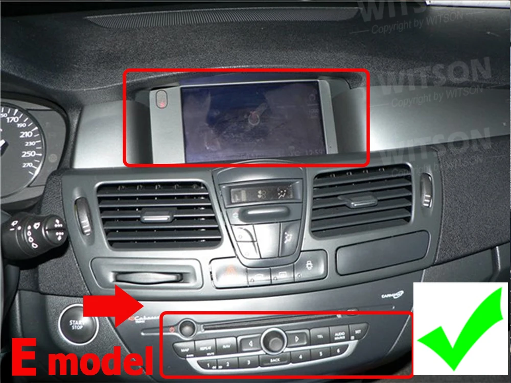 7 inch Auto Stereo voor Renault Laguna 3 Latitude 2011-2015 LHD & RHD