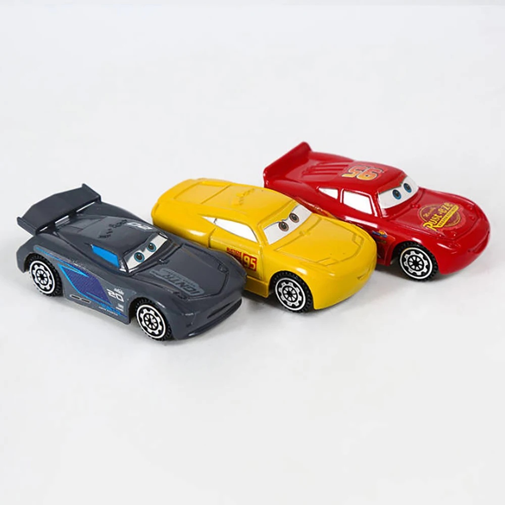 Coches de Disney Pixar, modelo de coche Lightning McQueen, juguete de metal, vehículos, regalos creativos de cumpleaños para niños