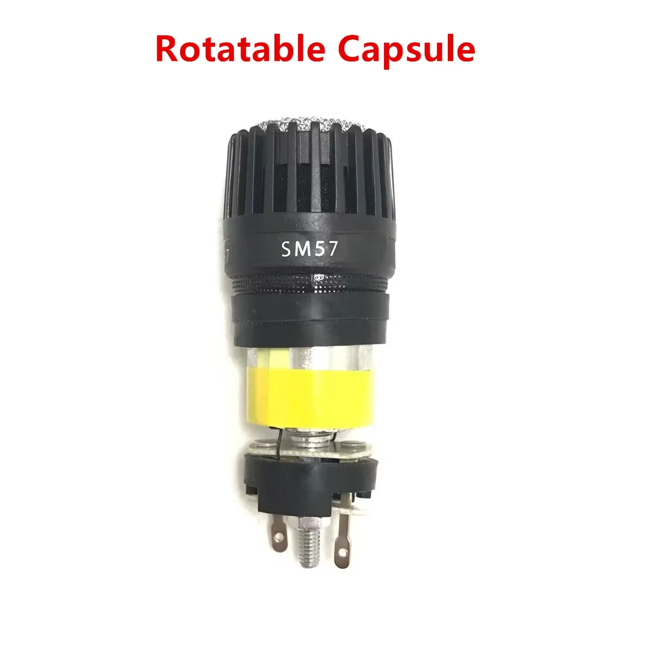 1PCS High quality Professional Core Capsule Head For Shure SM57 SM 57 Microphone ,the metal body Microphone Cartridge