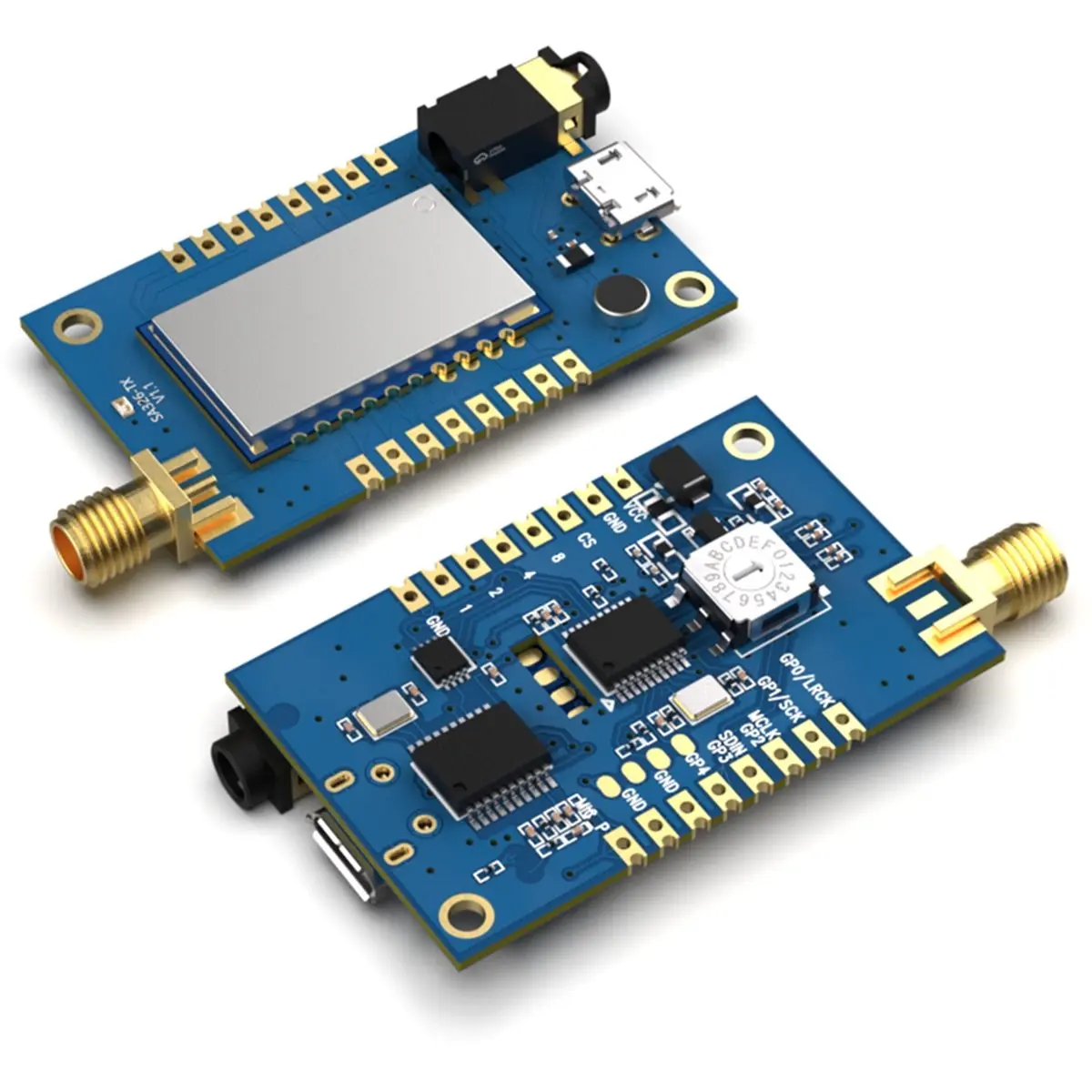 Y2057A*☀▃For Low Latency High Fidelity Wireless Audio Module SA326 UHF:500-515 MHz 200 Meters 48 KHz Sampling Rate