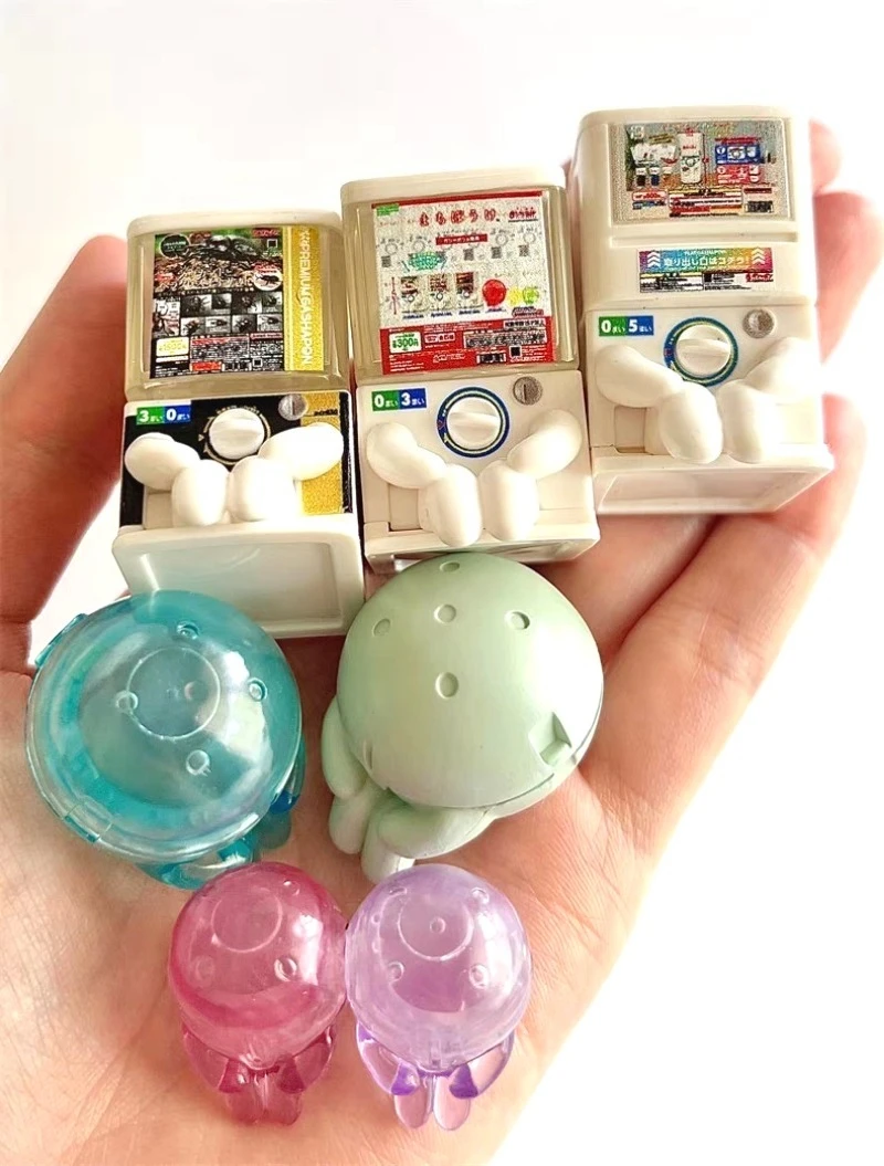 Original capsule toys cute 1/12 bjd blythe Machiboke Gashapon machine part.2 shell figures waiting sitting dollhouse miniatures