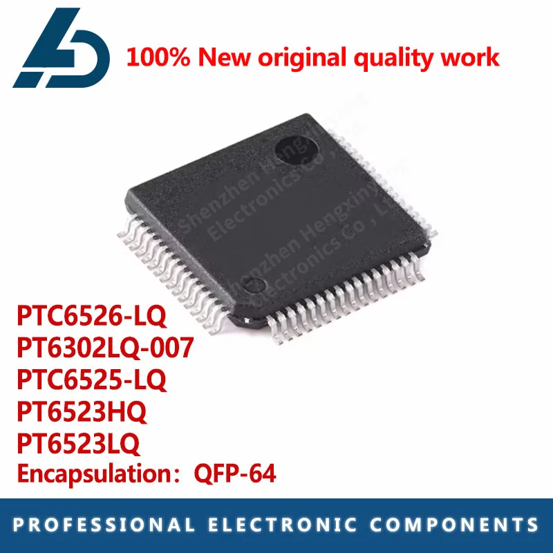 1PCs pt6523lq pt6523hq ptc6518-lq ptc6526-lq pt6302lq-007 qfp-64 chipse